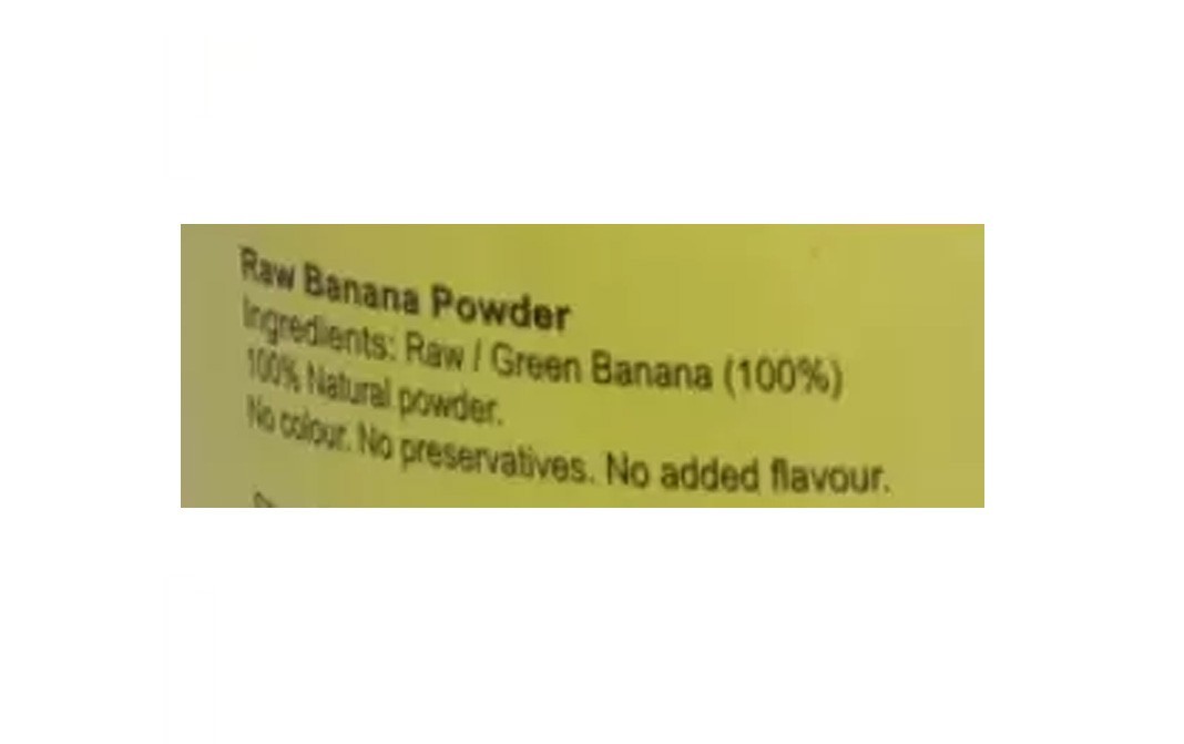 Saipro Raw Banana Powder    Tub  400 grams